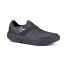 OOFOS Men's OOmg Fibre Low Shoe - Black Gray