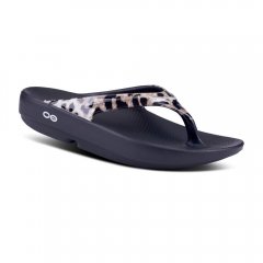 OOFOS Women's OOlala Limited Sandal - Cheetah