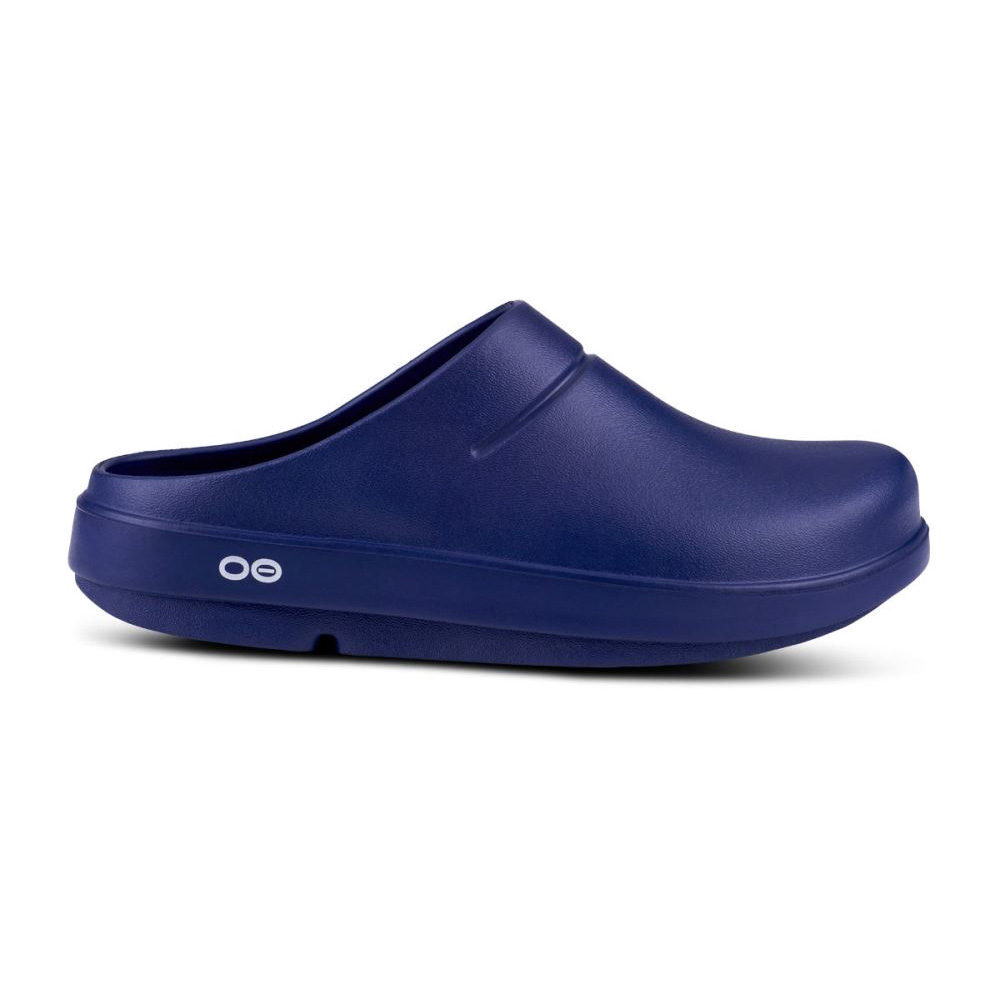OOFOS Men's OOcloog Clog - Navy