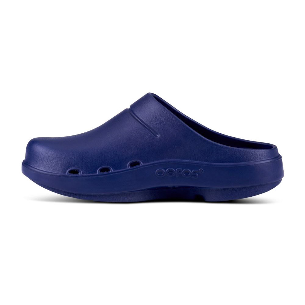 OOFOS Men's OOcloog Clog - Navy